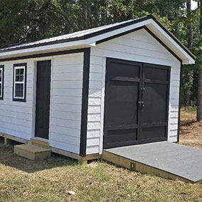 Custom work shed